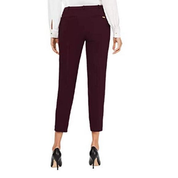 Calvin Klein  Mid-Rise Skinny Trousers - Picture 2 of 7